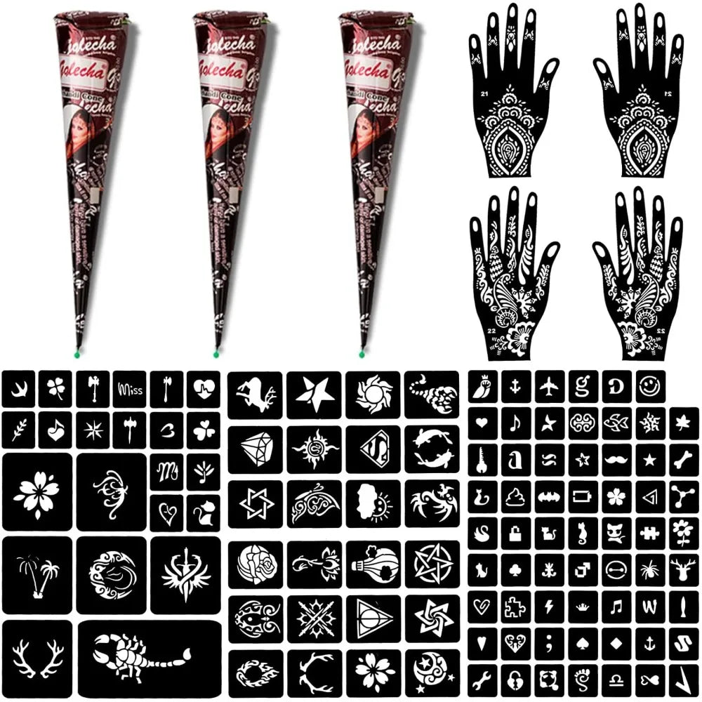 Temporary tattoo kit