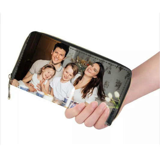 New Custom Personalized Color Picture Wallet