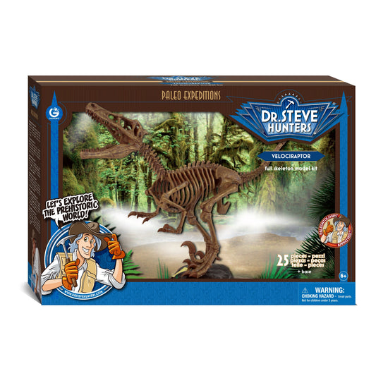 Dr. Steve Hunters GEOWorld Dino Dig Velociraptor Excavation Kit