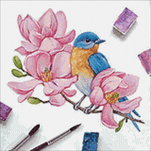 Bird Cs2713 15.75x15.75 inches Crafting Spark Diamond Painting Kit-0